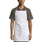 Unisex Adjustable Neck Apron - 3016 - White