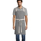 Unisex Apron - 3115 - Gray Canvas