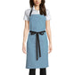Unisex Apron - 3116 - Blue Gray Canvas