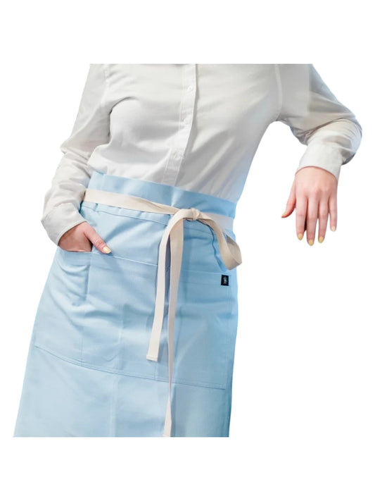 Unisex Apron - 3117 - Sky Blue Canvas