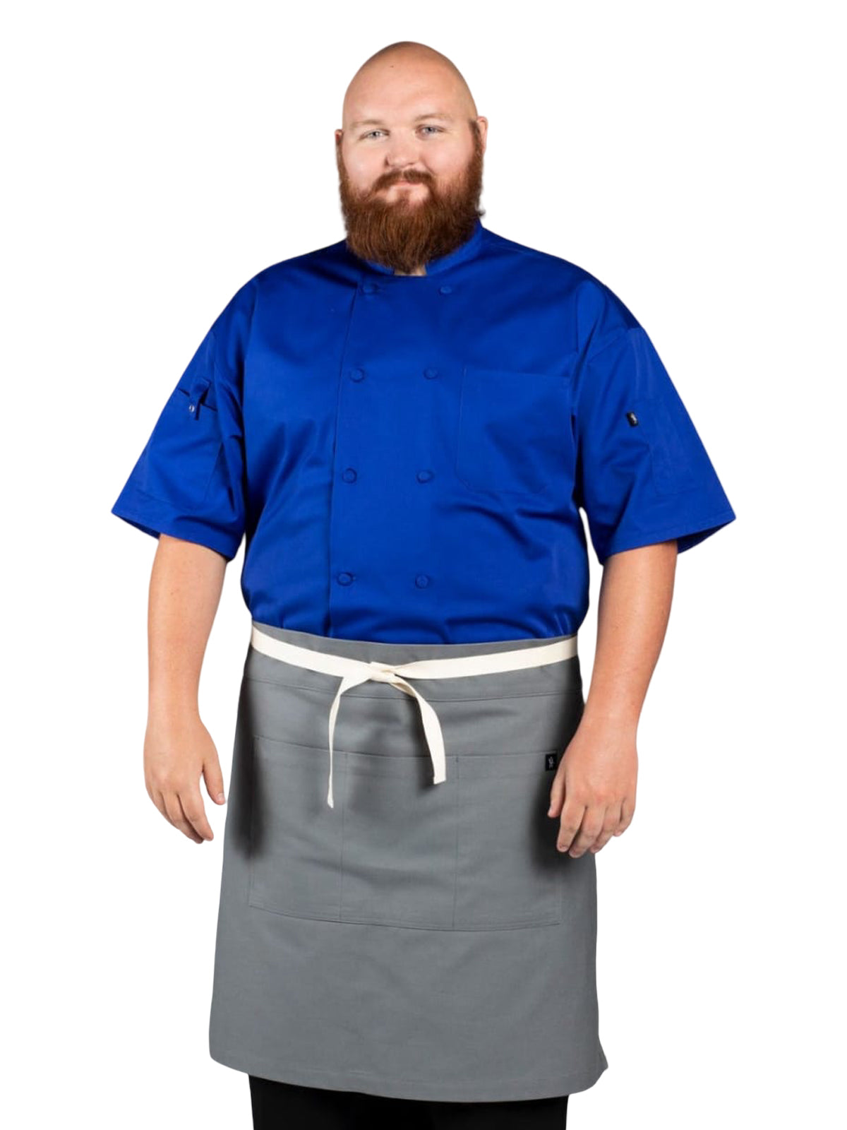 Unisex Apron - 3117 - Gray Canvas