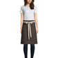 Unisex Apron - 3117 - Dark Brown Canvas