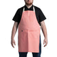 Unisex Apron - 3127 - Coral Pink
