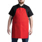 Unisex Apron - 3128 - Candy Apple Red