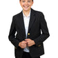 Girl's Two-Button UltraLux 100% Polyester Blazer - 4000C - Black