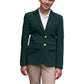 Girl's Two-Button UltraLux 100% Polyester Blazer - 4000C - Hunter Green