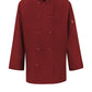Women's Long-Sleeve 28.5" Chef Coat with OilBlok + MIMIX™ - 041X - Fireball Red
