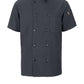 Men's Short Sleeve 29.5" Chef Coat with OilBlok + MIMIX™ - 046X - Charcoal