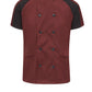 Women's Airflow Raglan Chef Coat with OilBlok - 051W - Merlot Heather with Black Mesh
