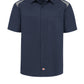 Men's Performance Short-Sleeve Team Shirt - 05 - Dark Navy/Smoke