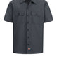 Men's Short-Sleeve Traditional Work Shirt - 2574 - Charcoal