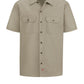 Men's Short-Sleeve Traditional Work Shirt - 2574 - Desert Sand
