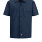 Men's Short-Sleeve Traditional Work Shirt - 2574 - Navy