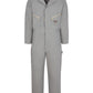 Unisex Deluxe Cotton Zippered Coverall - 4877 - Gray