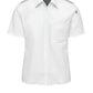 Women's Airflow Cook Shirt with OilBlok - 501W - White with White/Gray Mesh