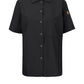 Women's Short Sleeve Cook Shirt with OilBlok + MIMIX™ - 501X - Black