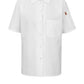Women's Short Sleeve Cook Shirt with OilBlok + MIMIX™ - 501X - White