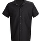 Men's Five-Gripper Closure Cook Shirt - 5020 - Black