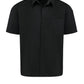 Men's Airflow Cook Shirt with OilBlok - 502M - Black