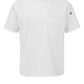 Men's Short Sleeve Cook Shirt with OilBlok + MIMIX™ - 502X - White