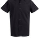 Unisex Short Sleeve Cook Shirt - 5035 - Black