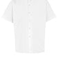 Unisex Short Sleeve Cook Shirt - 5035 - White
