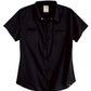 Women's Short-Sleeve Button-Down Industrial Shirt - 5350 - Black