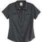 Women's Short-Sleeve Button-Down Industrial Shirt - 5350 - Dark Charcoal