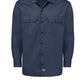 Men's Long Sleeve Traditional Work Shirt - 5574 - Dark Navy