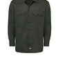 Men's Long Sleeve Traditional Work Shirt - 5574 - Olive
