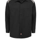 Men's Long Sleeve Performance Shirt - 6605 - Black/Smoke
