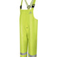 Men's Flame-Resistant Hi-Visibility Rain Bib Overalls - BXN4 - Yellow