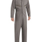 Men's Zip-Front Cotton Coverall - CC18 - Grey