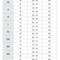 SIZECHART