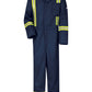 Men's Midweight Excel Flame-Resistant Reflective Classic Coverall - CECT - Navy