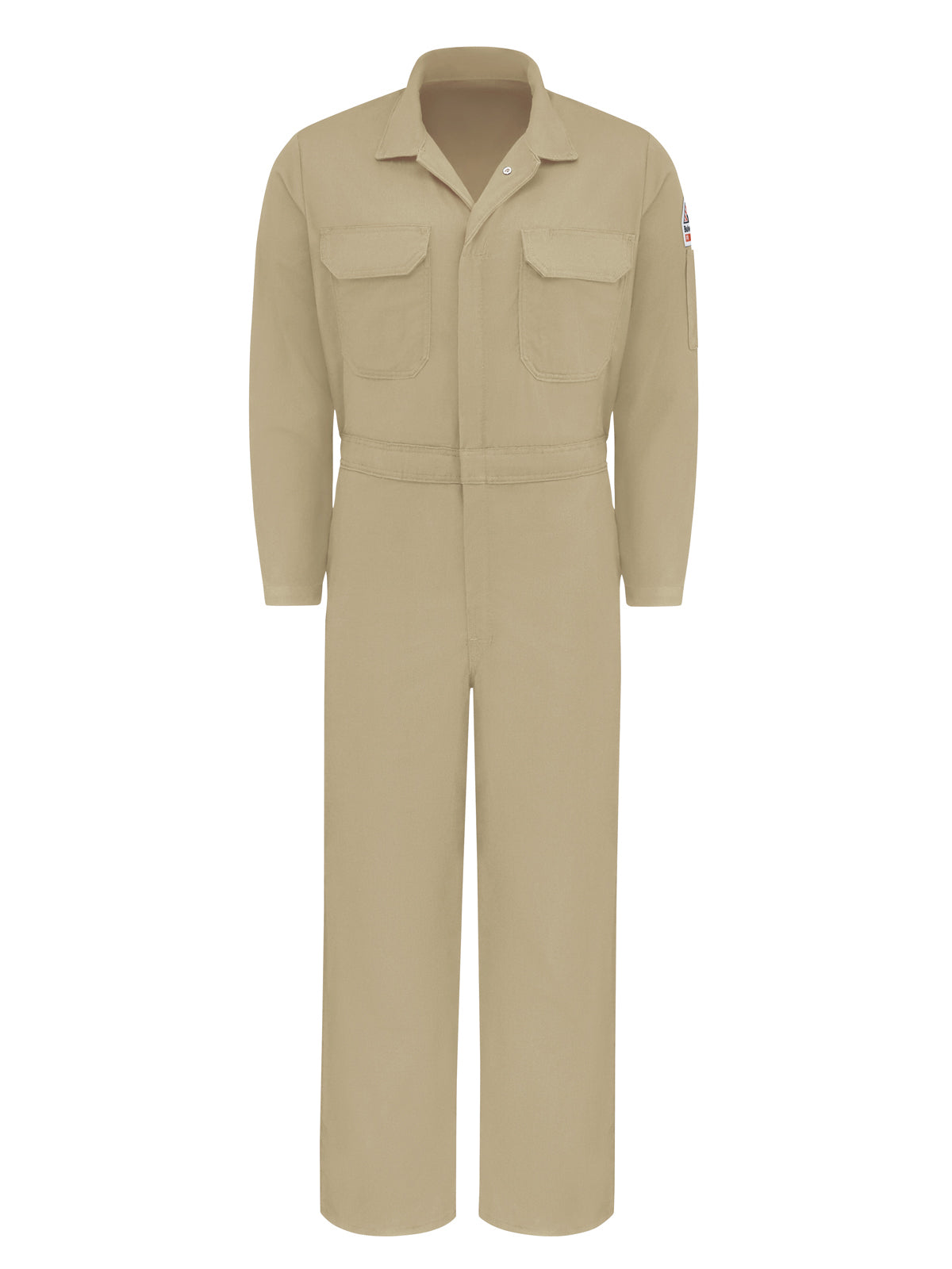 Men's Lightweight Excel Flame-Resistant Comfortouch Premium Coverall - CLB2 - Khaki