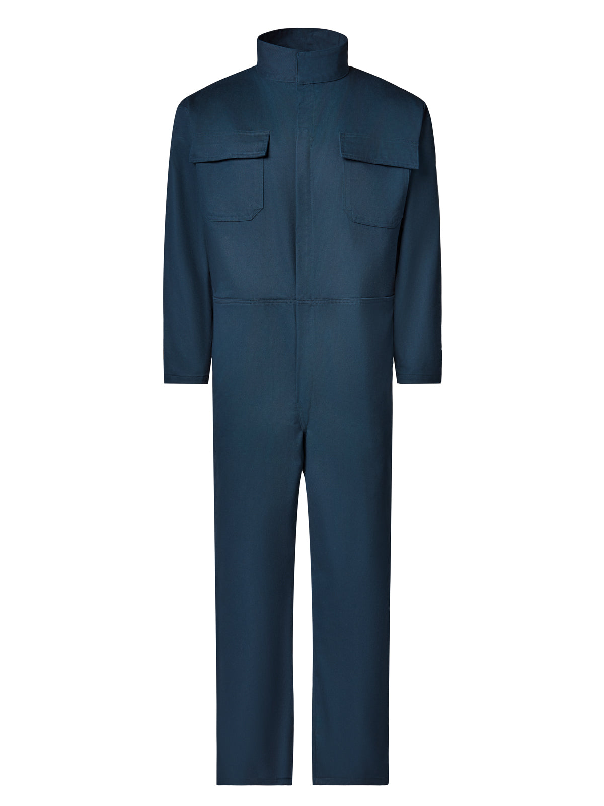 Men's Six-Pocket Flame-Resistant Welding Coverall - CLCW - Navy