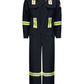 Men's Midweight Nomex Flame-Resistant Reflective Premium Coverall - CNBT - Navy