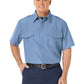 Men's Nomex Short Sleeve Chief Shirt - FSC2 - Light Blue