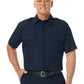 Men's Classic Short Sleeve Fire Chief Shirt - FSC6 - Midnight Navy