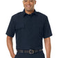 Men's Classic Short Sleeve Fire Officer Shirt - FSE2 - Midnight Navy