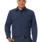 Men's Classic Long Sleeve Firefighter Shirt - FSF0 - Navy