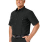 Men's Classic Short Sleeve Firefighter Shirt - FSF2 - Black
