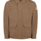 Men's Brown Duck Lined Bomber Jacket - JLB6 - Brown Duck