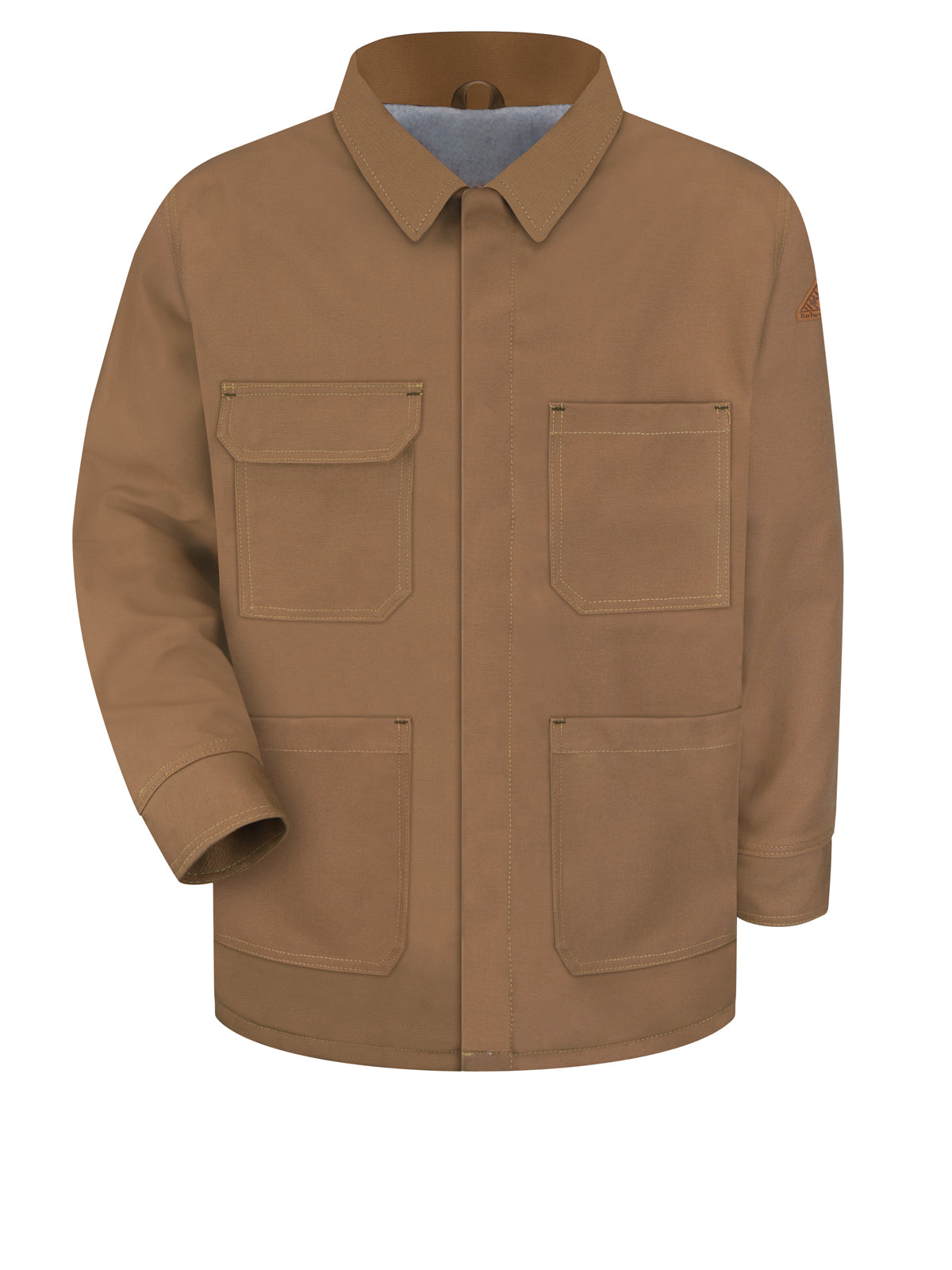Men's Brown Duck Lineman's Coat - JLC6 - Brown Duck