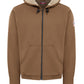 Men's Heavyweight Flame-Resistant Brown Duck Hooded Jacket - JLH4 - Brown Duck