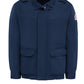 Men's Lined Bomber Jacket - JLJ6 - Navy