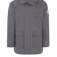 Men's Heavyweight Excel Flame-Resistant Comfortouch Insulated Deluxe Parka - JLP8 - Grey