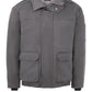 Men's Heavyweight Flame-Resistant Insulated Bomber Jacket - JLR8 - Grey