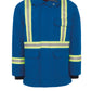 Men's Heavyweight Nomex Flame-Resistant Reflective Insulated Deluxe Parka - JNPC - Royal Blue
